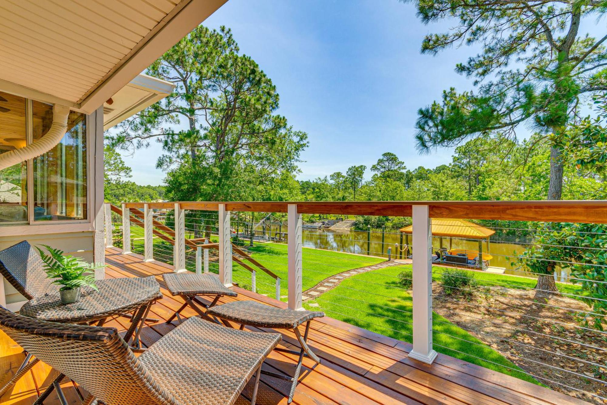Waterfront Florida Vacation Rental With Boat Dock Milton Exteriér fotografie