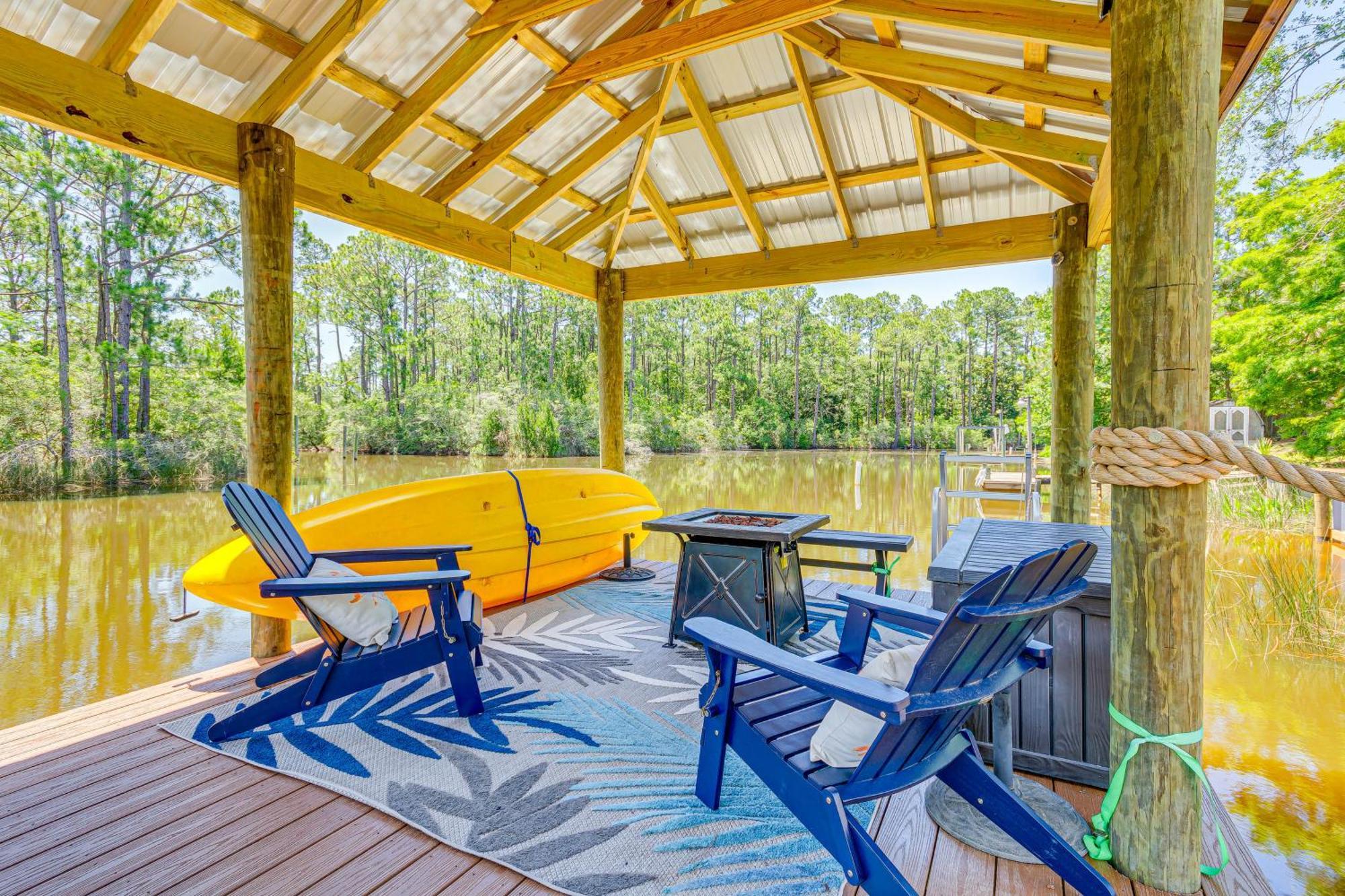 Waterfront Florida Vacation Rental With Boat Dock Milton Exteriér fotografie